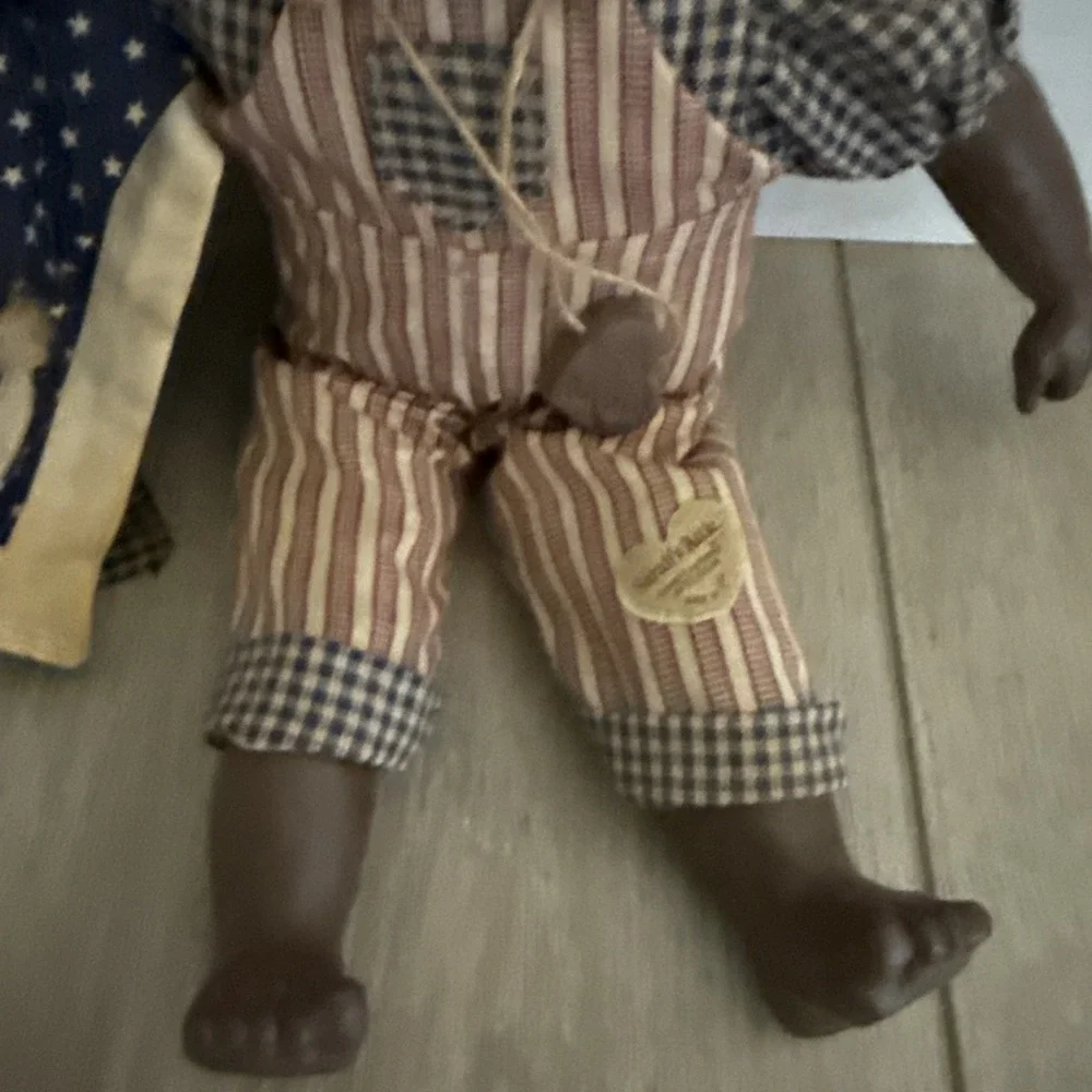 Vintage Sarah's Attic Limited Edition Sassafras Doll Patriotic #365/2000